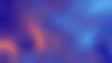 Yavaş yavaş soyut, yumuşak, yumuşak, turuncu, mavi bir eğim. İş sunumları sunumları için odaklanmış parlak çok renkli ekran koruyucu sunumlar. 4k 60 fps döngülü arkaplan.