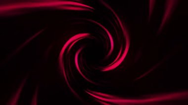 Dinamik bir şekilde dönen kırmızı spiral girdabın 4K 'sız 60fps döngüsü. Spor, oyun, aksiyon tanıtımları, olay görselleri, müzik ve eğlence için ideal soyut hareket arkaplanı.