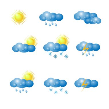 Hava simgeleri kümesi