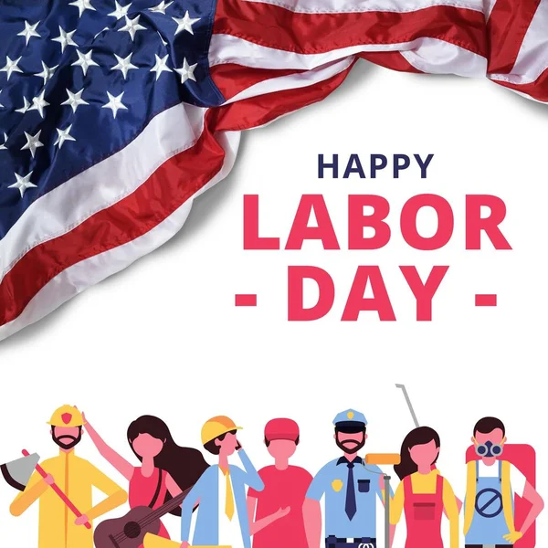Happy Labor Day Poster Card