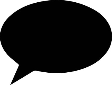 Konuşma baloncukları vektör simgesi