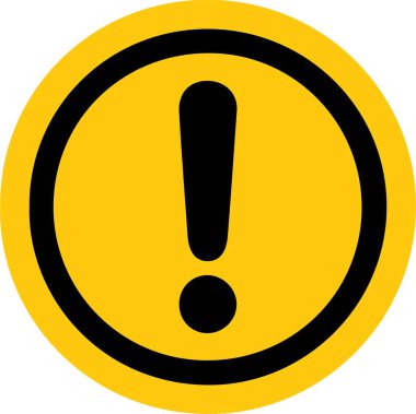 ünlem işareti simgesi simgesi