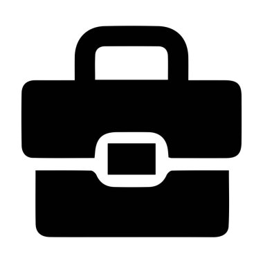 çanta dosya simgesi ana hat biçiminde