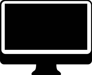 vektör bilgisayar görüntü simgesini