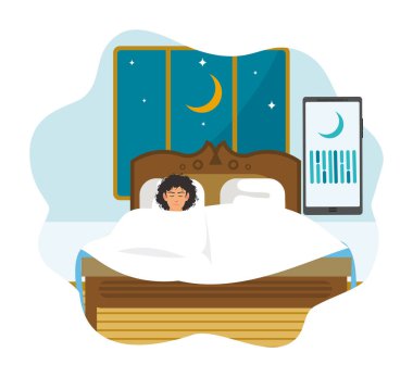 Sağlığın korunması ve refahın soyut bir kavram olması. Akıllı saat uygulaması ile uyku derinliğini izleme ve izleme.