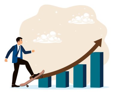 Başarıya ulaşmak için kariyer geliştirme. Girişimciler hırslıdır ve hedeflerine ulaşmak için iş kurarlar..