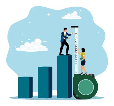 İş geliştirme ya da büyüme. Profesyonel girişimciler iş büyümesinin başarısını ölçüyor ve değerlendiriyor.