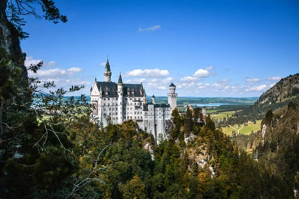 High Angle View of Neuschwanstein Castle, Bavaria