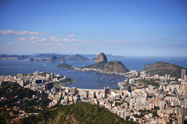 Rio de Janeiro Şehri Mirante Dona Marta 'dan