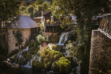 Büyüleyici Rastoke Köyü - Hırvatistan