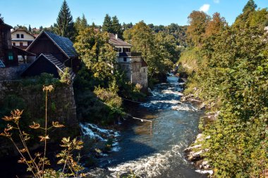 Güzel Rastoke Köyünün yanındaki Nehir - Hırvatistan