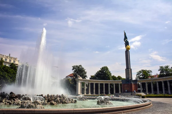 Soviet War Memorial Vienna Austria — Stock Photo, Image