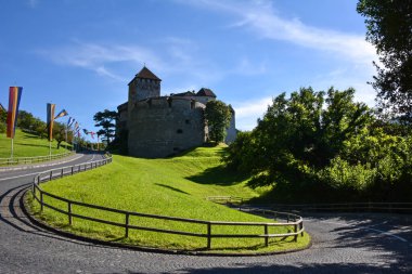 Güzel Vaduz Şatosu - Lihtenştayn