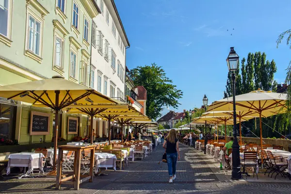 Ljubljana Eski Kenti - Slovenya 'nın Büyüleyici Caddelerinde Yürüyorum