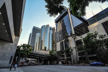 Los Angeles, Kaliforniya 'daki Modern Çiçek Sokağı Binaları