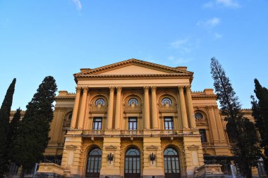Brezilya, Sao Paulo 'daki Museu do Ipiranga Cephesi