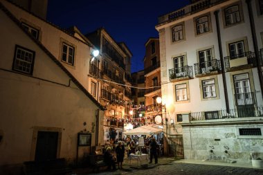 Largo do Chafariz de Dentro, Alfama - Lizbon, Portekiz