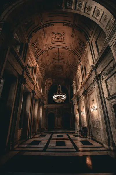 Amsterdam Kraliyet Sarayı 'nda Klasik Mimariyle Mermer Salon - Hollanda