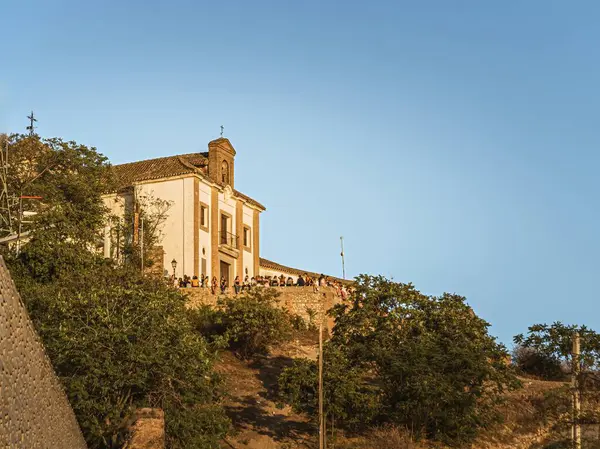 Γρανάδα Ανδαλουσία Ισπανία Σεπτεμβρίου 2023 Άποψη Mirador Ermita San Miguel — Φωτογραφία Αρχείου