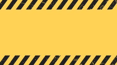 Black and Yellow Background Alert