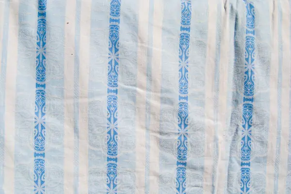 Vintage blue stripes duvet cover, Balkan, pattern, background