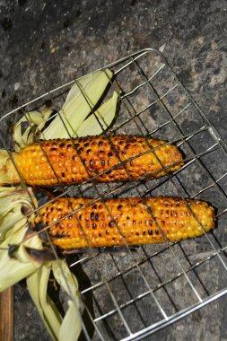 Kavurulmuş mısır.