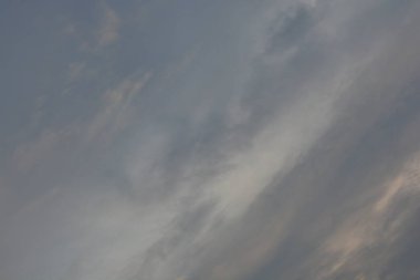 Bulutlu güzel gökyüzü