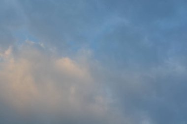 Bulutlar, Doğa arka plan ile mavi gökyüzü