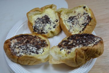 Lezzetli taze hamur işi.