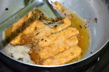 Lezzetli yiyeceklere yakın.