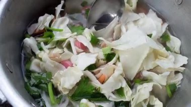 Markette taze sebzeler