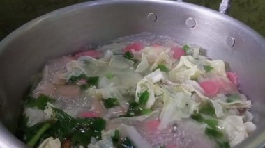 taze sebze çorbası, yakın