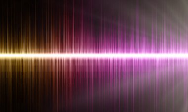 Ses dalgaları. Parlak renkli arkaplan. Parlak ses dalgaları..