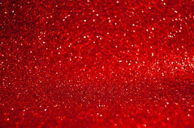 Abstract red background, bokeh glitter backdrop .Romantic backdrop for Christmas, Valentines day, holiday or event. Circle blurred bokeh. clipart