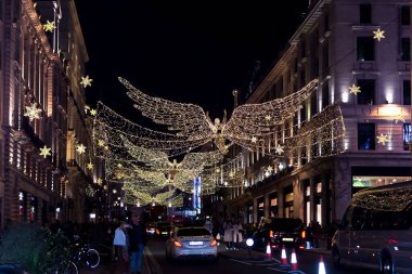 İngiltere, İngiltere, Londra, Noel ışıkları Regent Caddesi Batı Yakası