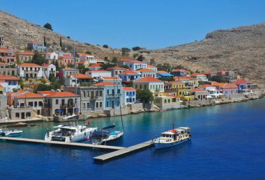 Kastellorizo (Yunan adası) denizden görüldü.