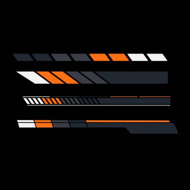 araba gövdesi ambalaj şablonu tasarım vektörü