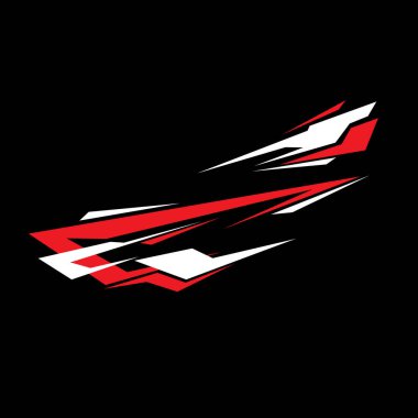 Araba ambalaj etiketi vektörü. modern araba etiketleri