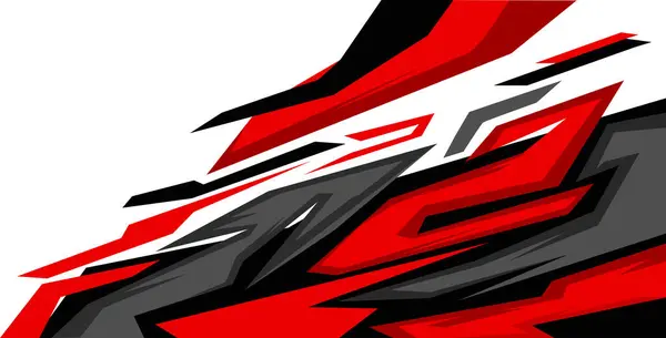 Yarış arabası giysisi şablon tasarım vektörü