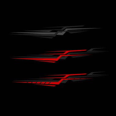 Araba ambalaj etiketi şablon tasarım vektörü. araba modifikasyon etiketi.