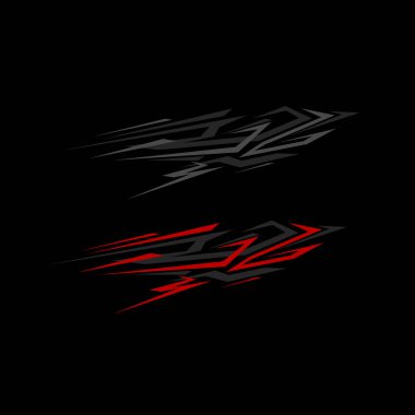 Araba ambalaj etiketi şablon tasarım vektörü. araba modifikasyon etiketi.