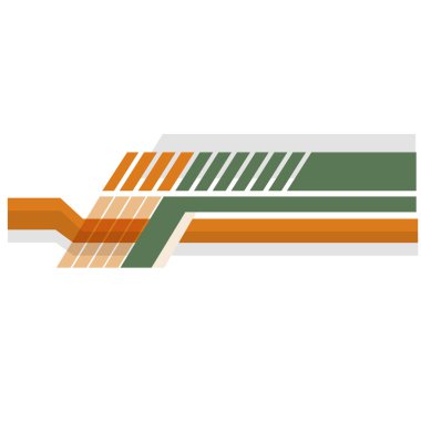 modern araba etiketi arkaplan tasarım vektörü.