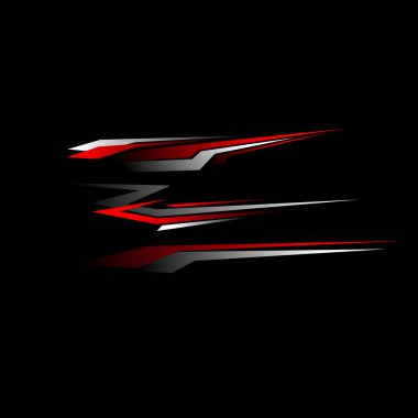 Araba ambalajlama vektörü. arabalar için modern çıkartmalar