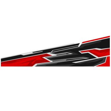 Yarış arabalarının arka plan ambalajları için vektör üniforması tasarımı.