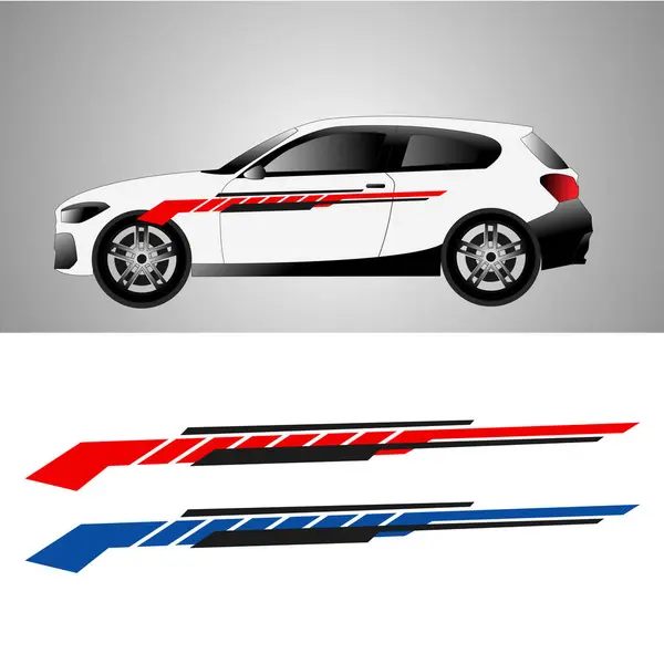 araba ambalajı tasarım vektörü.