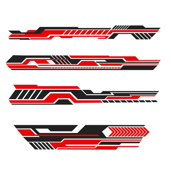 araba gövdesi şablonu etiket tasarım vektörü