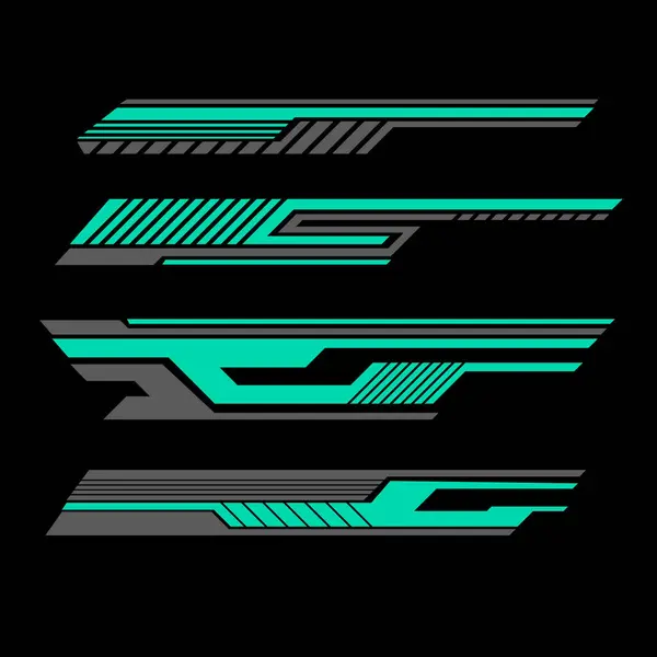 Yarış arabası ambalaj malzemesi tasarım vektörü