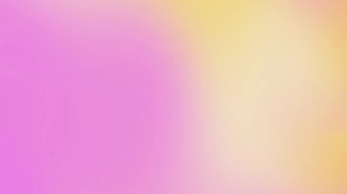 Parlak pastel pembe ve sarı animasyon grafikli arka plan pürüzsüz, modern ve asgari soyut tarzla.