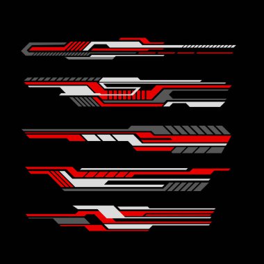 Araba gövdesi ambalaj etiketi tasarım vektörü. araba damgalama etiketi