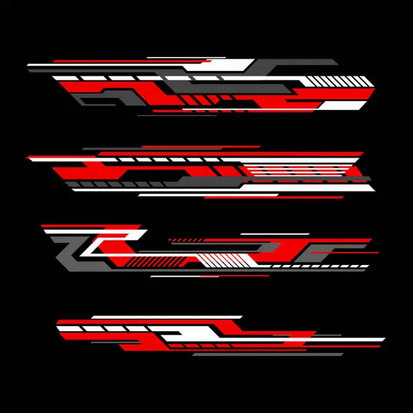 vektör çıkartma araba giysisi araba gövde paketleme arka planı